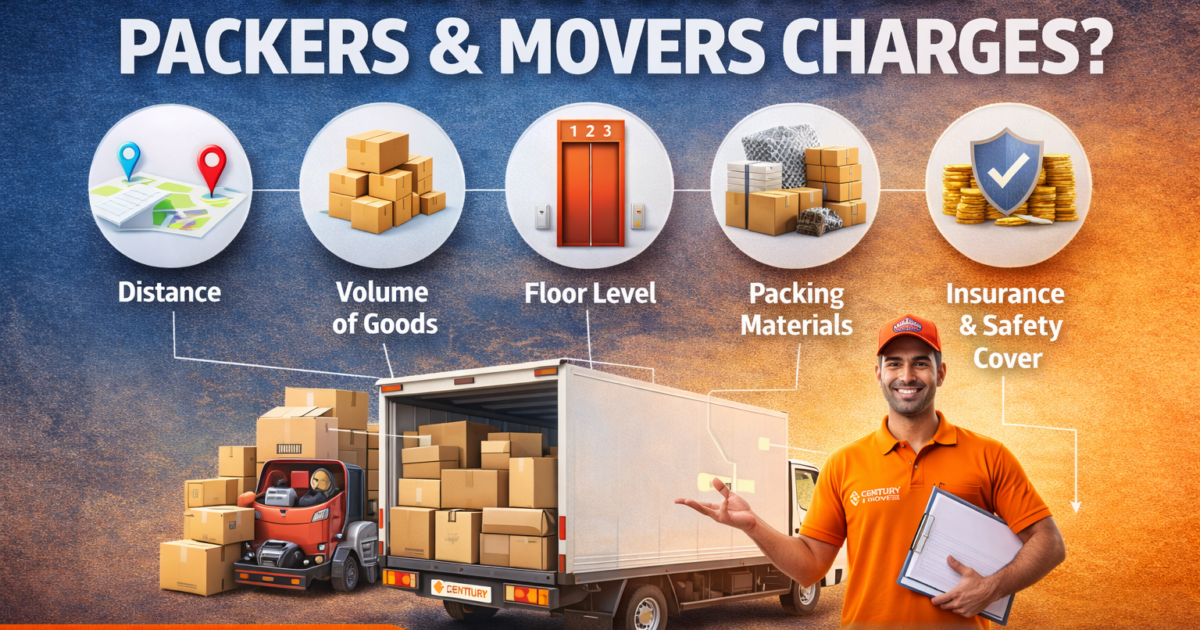 What Factors Affect Packers & Movers Charges?