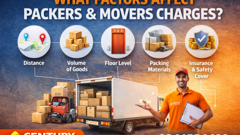 What Factors Affect Packers & Movers Charges?