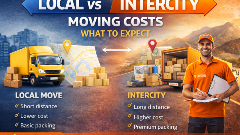 Local vs. Intercity Moving Costs: What to Expect