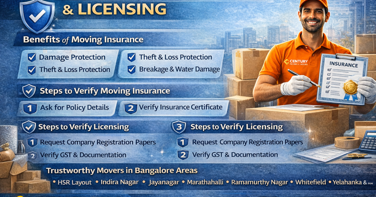 How to Check for Moving Insurance & Licensing