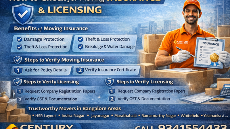 How to Check for Moving Insurance & Licensing