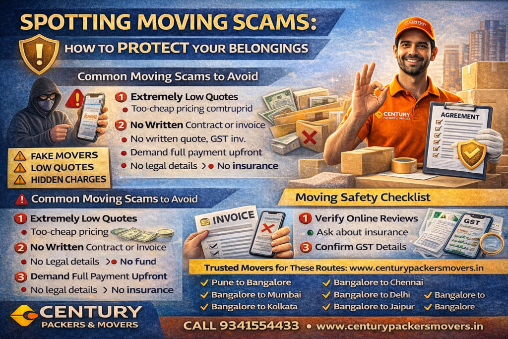 Spotting Moving Scams: How to Protect Your Belongings