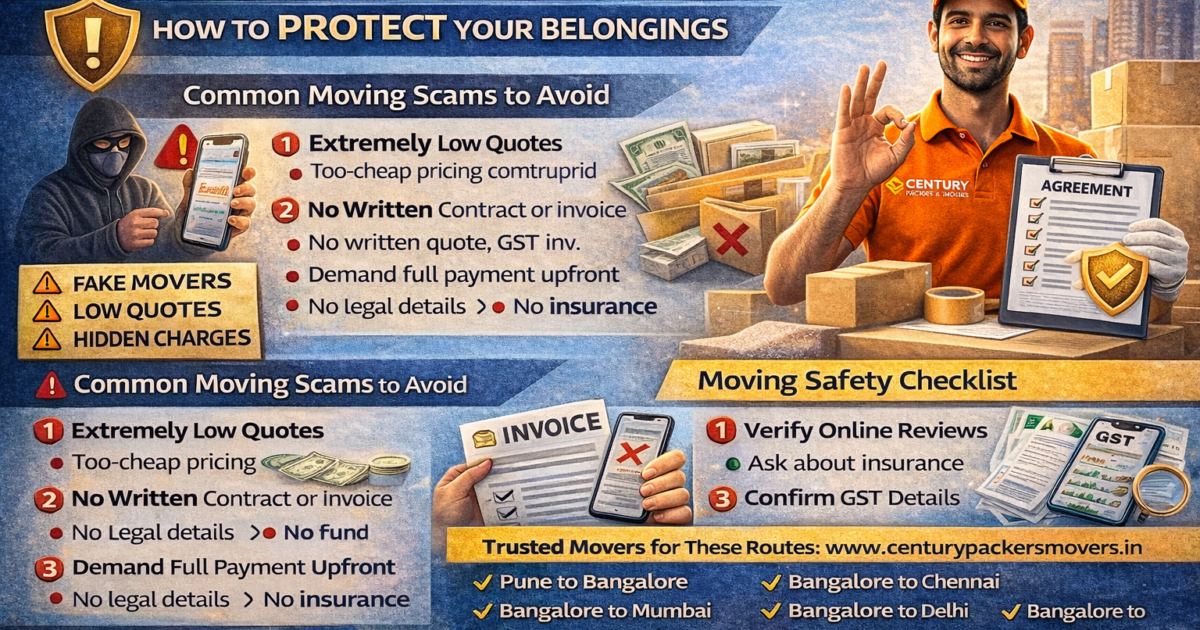 Spotting Moving Scams: How to Protect Your Belongings